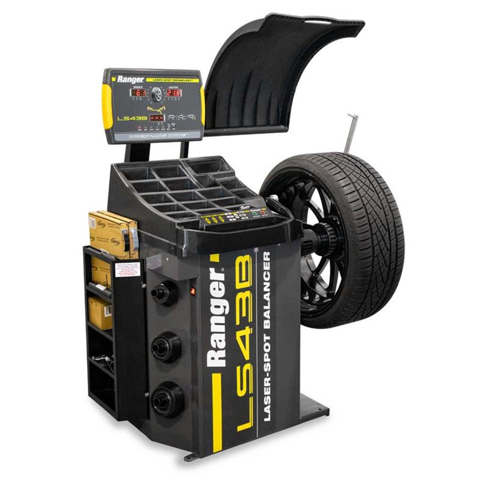 Ranger LS43B Wheel Balancer / 3D Quick-Touch™ Laser-Spot™ / 36 mm