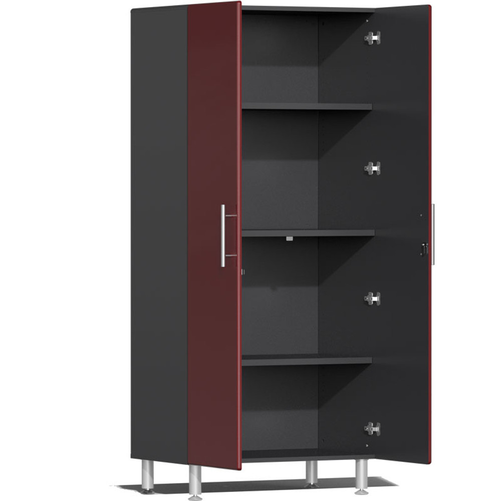 Ulti-MATE Garage 2.0 Series Red Metallic 11-Piece Kit with Workstation Ulti-MATE Garage 2.0 Series Red Metallic 11-Piece Kit with Workstation