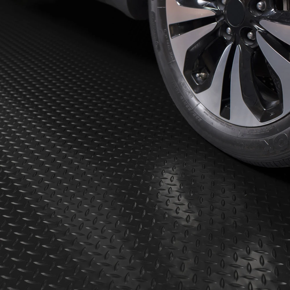 G-Floor Diamond Tread Garage Floor Mat - 75 mil