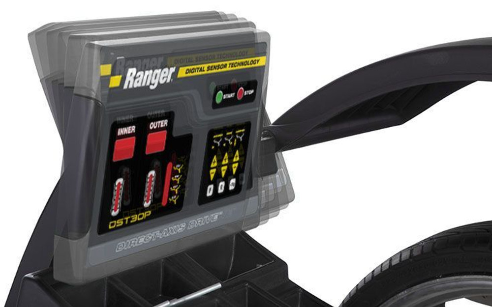 Ranger DST30P Wheel Balancer / 36mm Shaft / 110-240V, 1-Phase, 50/60hz - Yellow/Gray