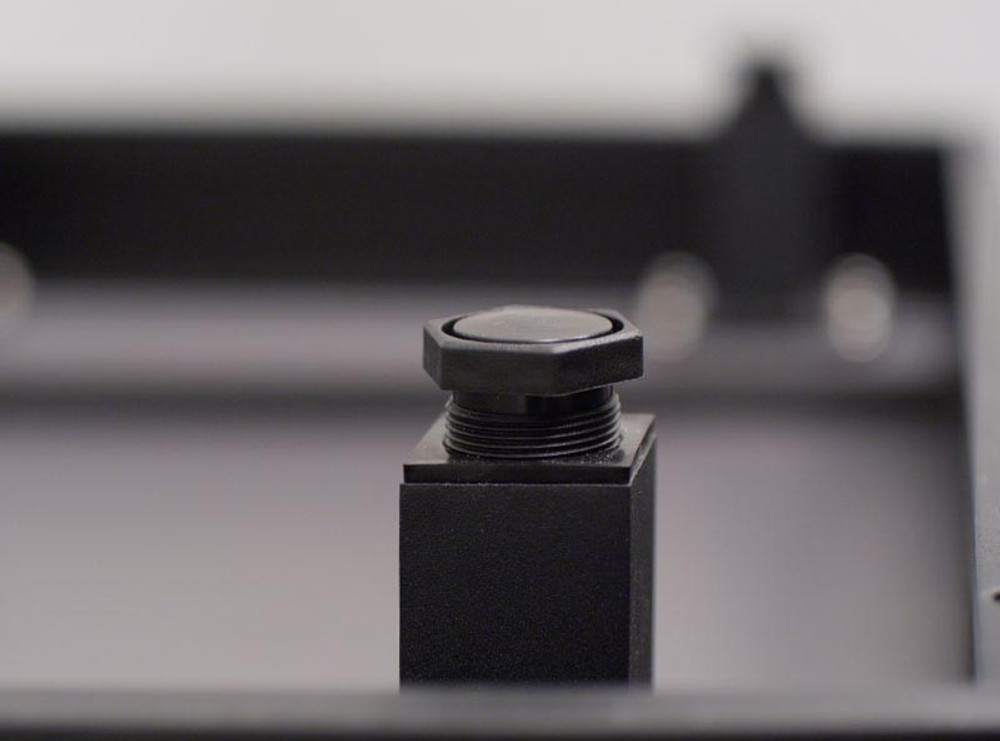 NewAge Aluminum Slate 90-Degree Corner Shelf