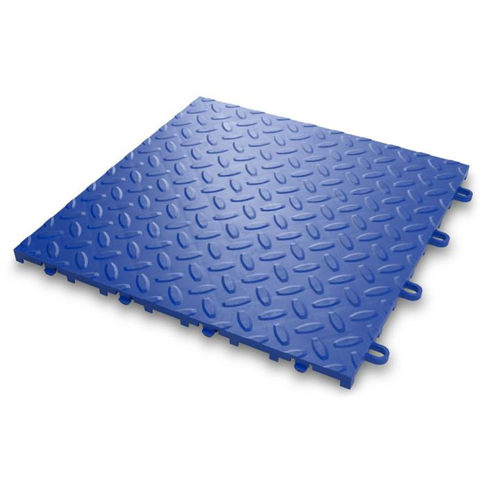 Gladiator Blue Floor Tile 24 Pack Garage Floors Garageappeal Com