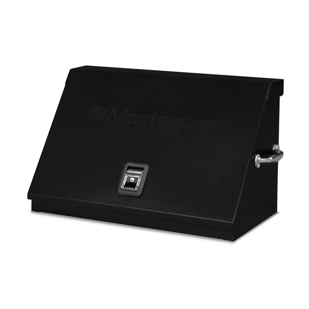 Montezuma 30" x 15" Portable Steel Toolbox - Black Montezuma 30" x 15" Portable Steel Toolbox - Black