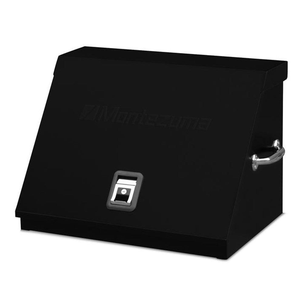 Montezuma 26" x 18" Portable Steel Toolbox - Black Montezuma 26" x 18" Portable Steel Toolbox - Black