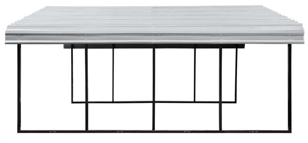 Arrow Carport 20 x 24 x 7 ft - Eggshell