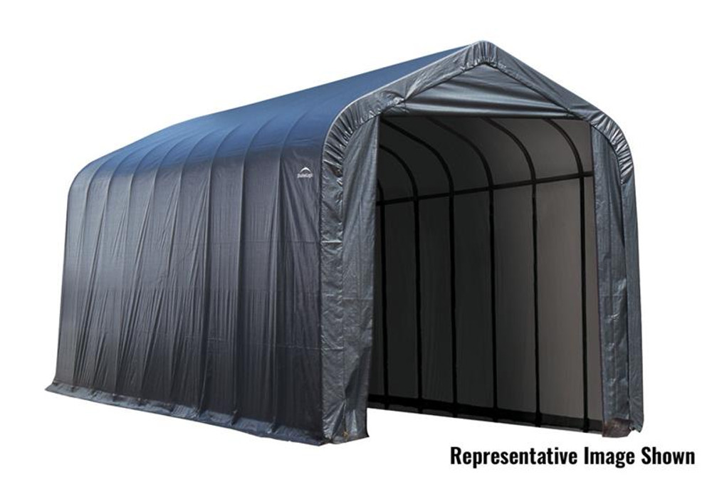 ShelterLogic ShelterCoat 15 x 20 x 12 ft. Garage Peak Gray Cover