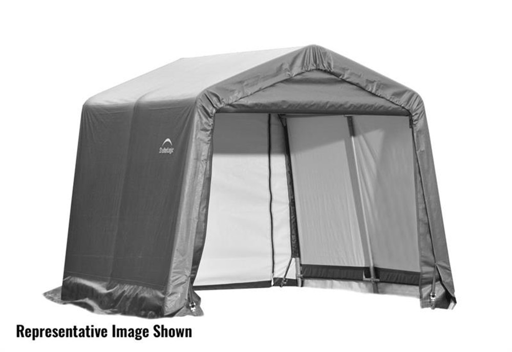 ShelterLogic ShelterCoat 10 x 8 x 8 ft. Garage Peak Gray