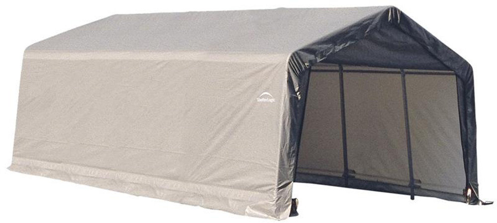 ShelterLogic ShelterCoat 12 x 20 x 8 ft. Garage Peak Gray