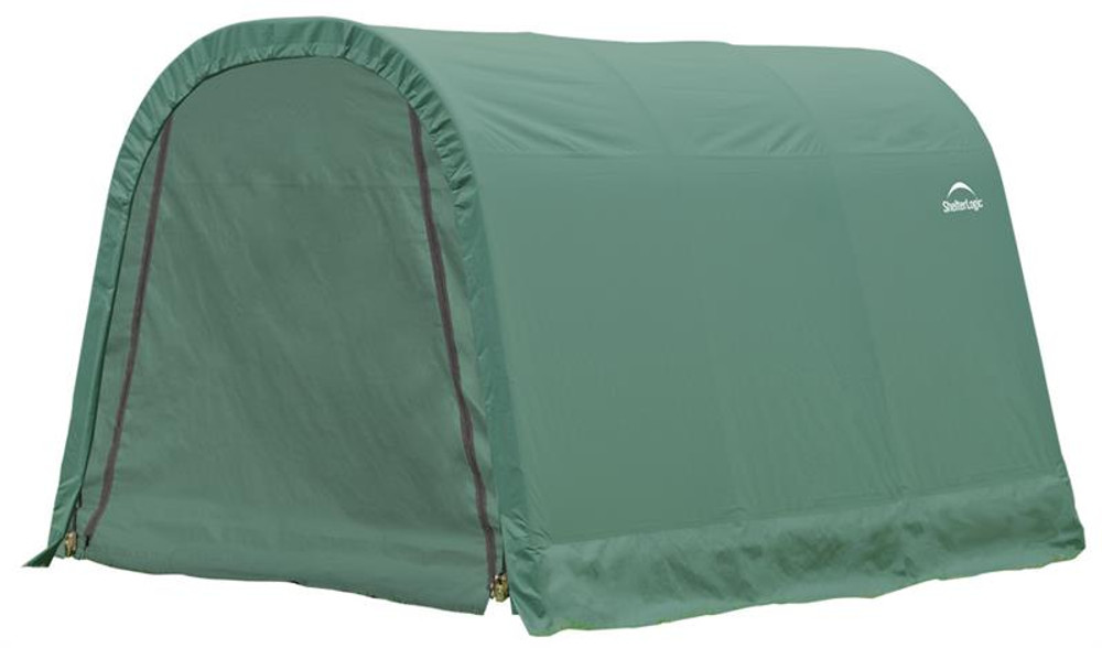 ShelterLogic ShelterCoat 10 x 12 x 8 ft. Wind/Snow Rated Garage Round Green