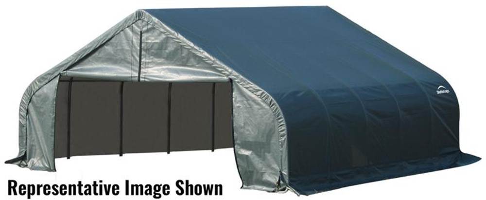 ShelterLogic ShelterCoat 18 x 20 x 11 ft. Garage Peak Green Cover