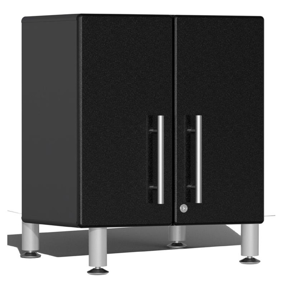 Ulti-MATE Garage 2.0 Series Black Metallic 2-Door All-Purpose Base Cabinet