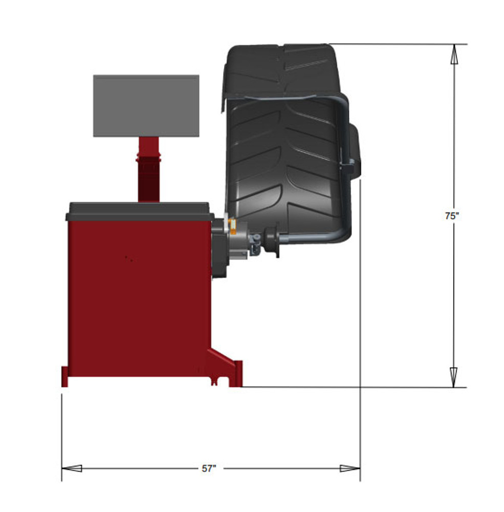 Coats 1600-3D Direct Drive Wheel Balancer Coats 1600-3D Direct Drive Wheel Balancer