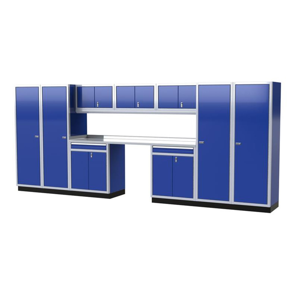 Moduline PRO II Series Garage Cabinet Combination 16 Foot Wide #PGC016-01X