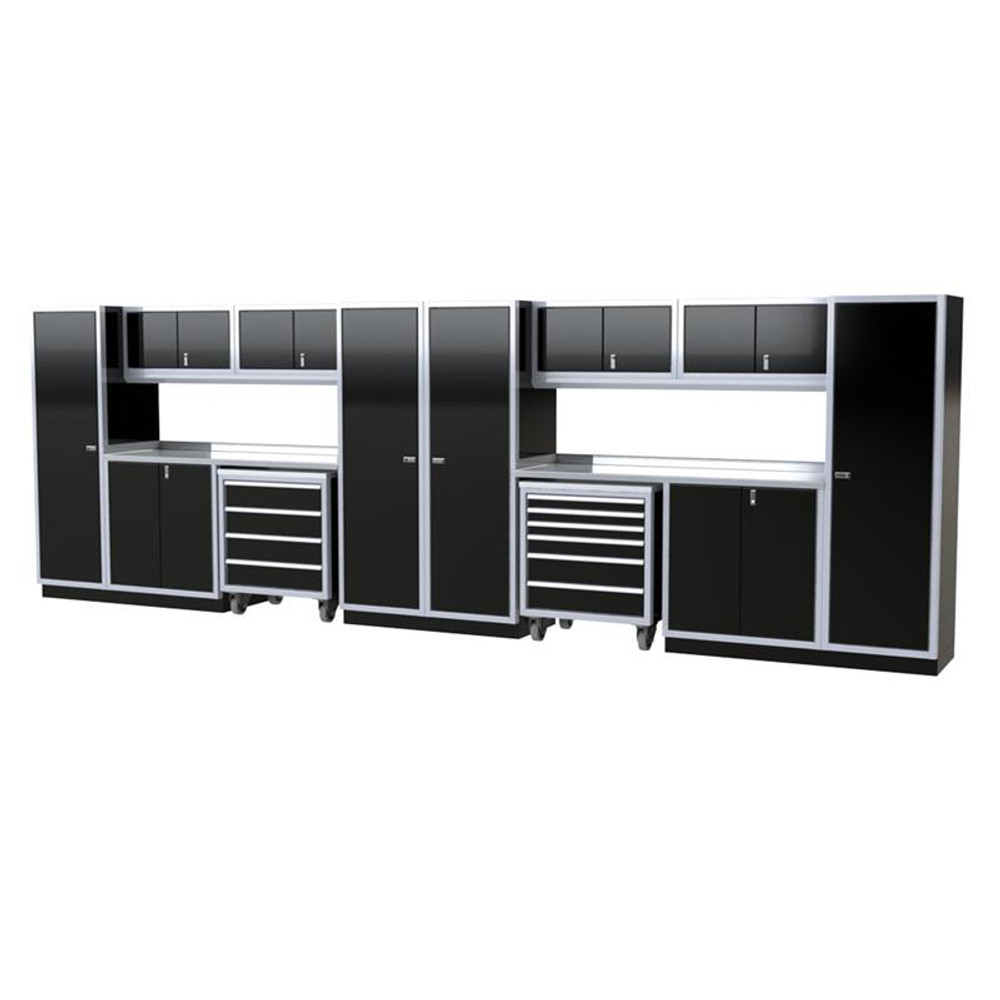 Verminderen Beschikbaar Uitrusten Moduline PRO II Series 16-Piece Garage Cabinet Set PGC020-04X
