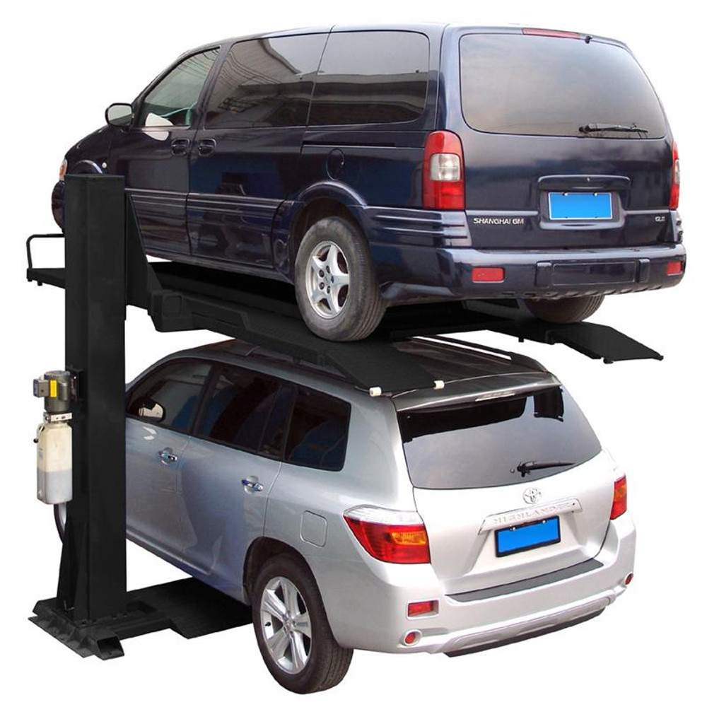 Tuxedo SP-6K-SS 6,000 lb Single Post Storage Lift Tuxedo SP-6K-SS 6,000 lb Single Post Storage Lift