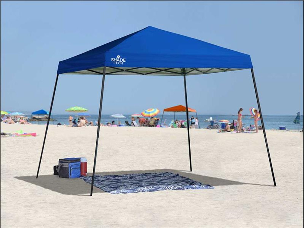 Quick Shade ST64 10 X 10 ft. Slant Leg Canopy - Blue