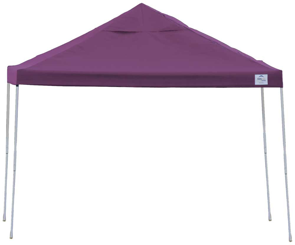 ShelterLogic Pop-Up Canopy HD - Straight Leg 12 x 12 ft. Purple