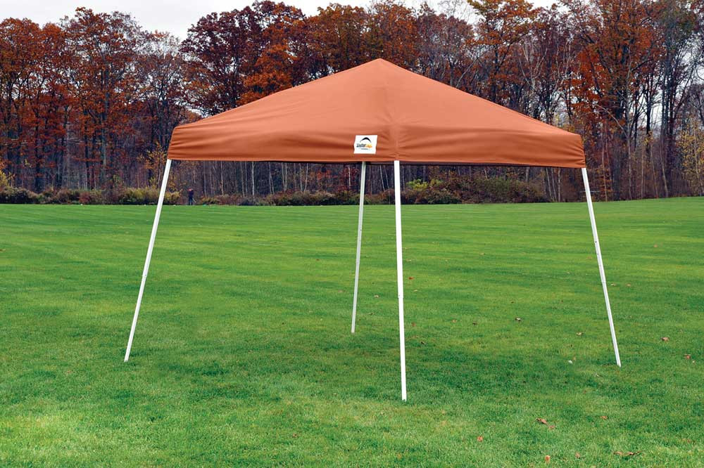 ShelterLogic Pop-Up Canopy HD - Slant Leg 8 x 8 ft. Terracotta