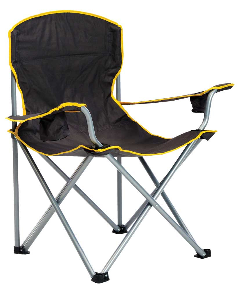 Quik Chair Heavy Duty Folding Chair - Black