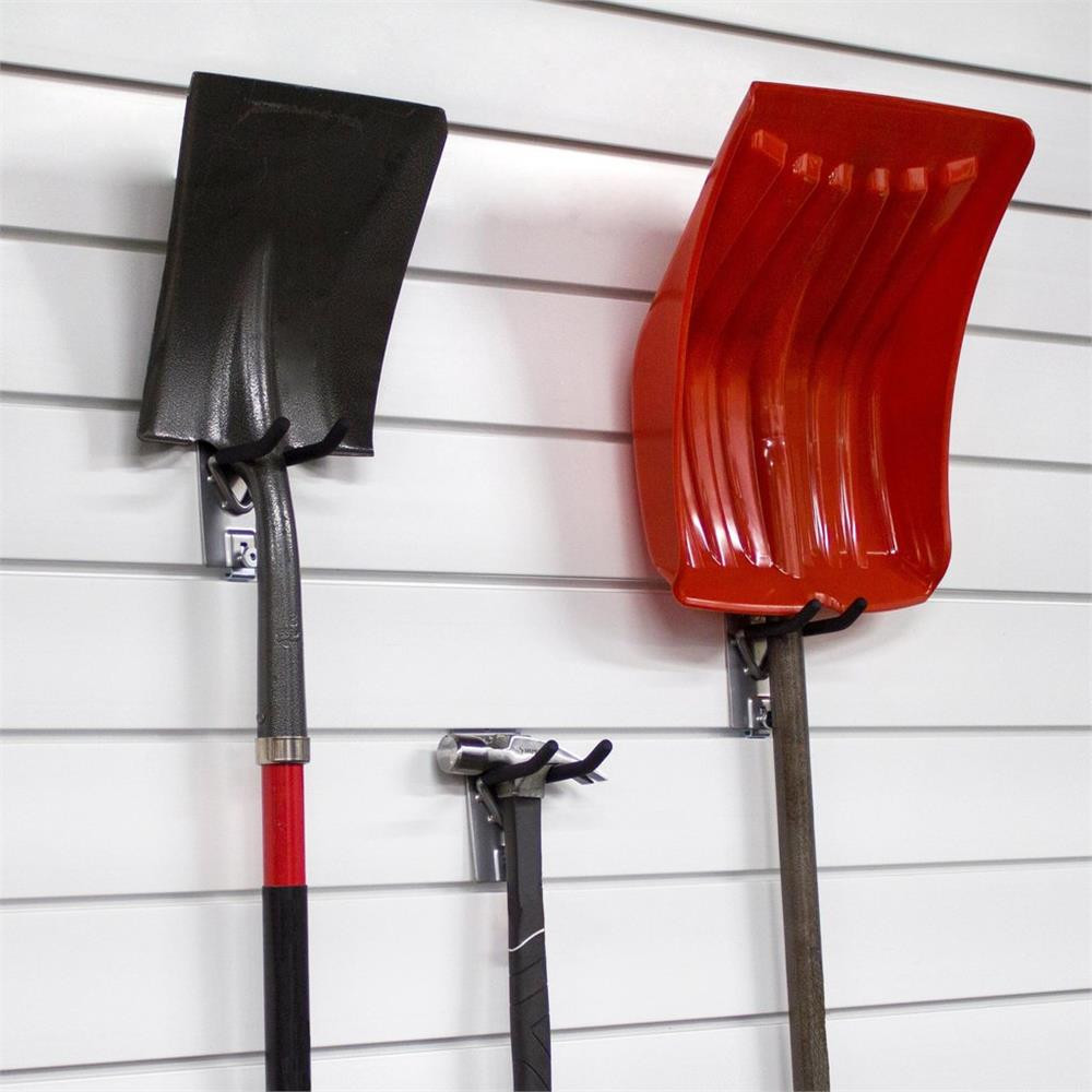 Proslat Heavy-Duty 4 in. Double Hook  3 Pack Proslat Heavy-Duty 4 in. Double Hook  3 Pack