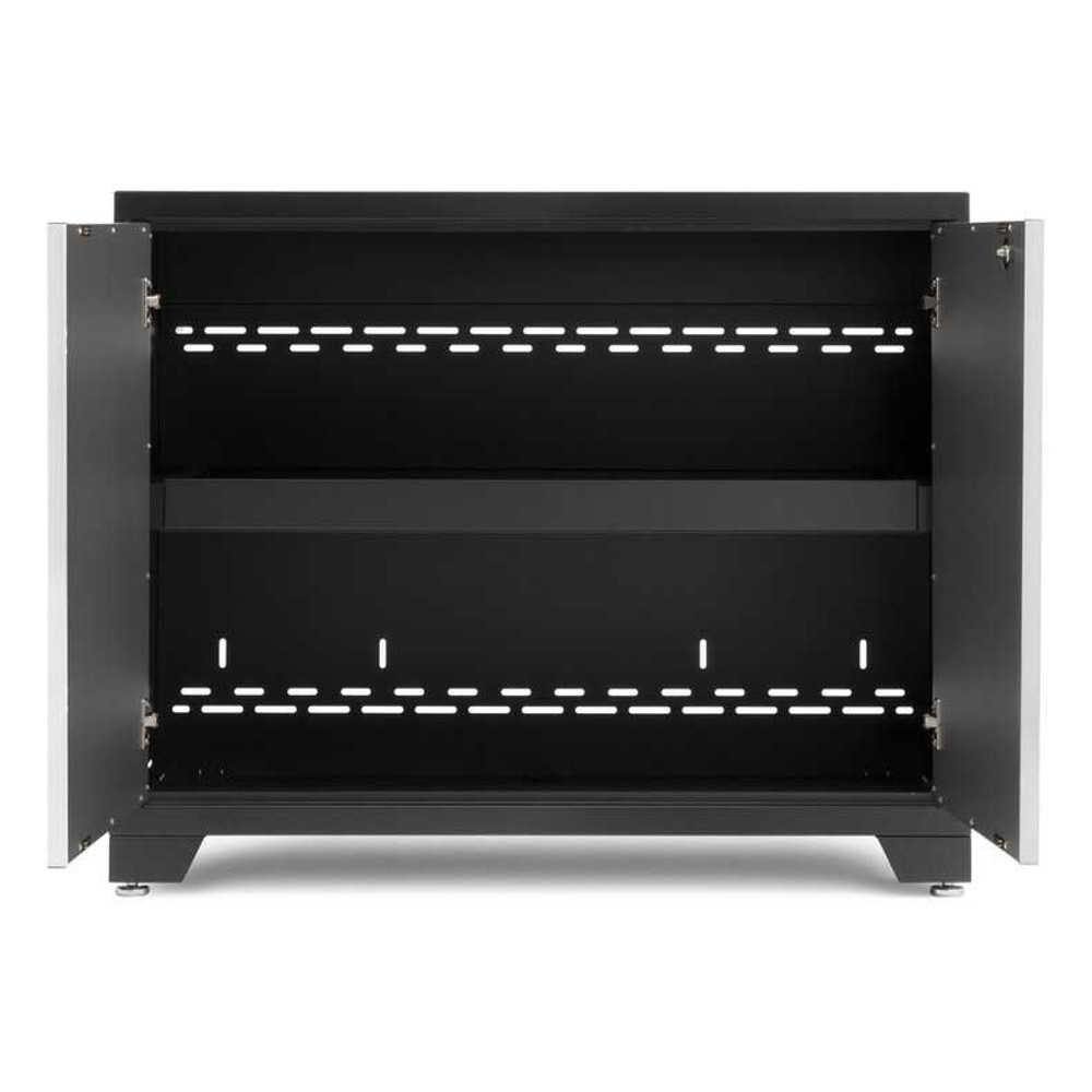 NewAge Pro Series 3.0 Grey 42" 2-Door Base Cabinet NewAge Pro Series 3.0 Grey 42" 2-Door Base Cabinet