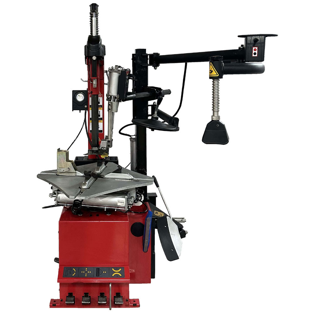 Tuxedo TC-1300 Tire Changer - Tiltback Press Arm w/ Leverless