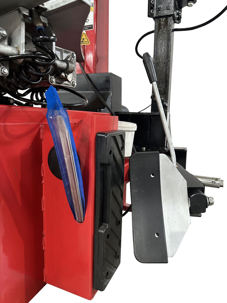 Tuxedo TC-1300 Tire Changer - Tiltback Press Arm w/ Leverless Demount Tool