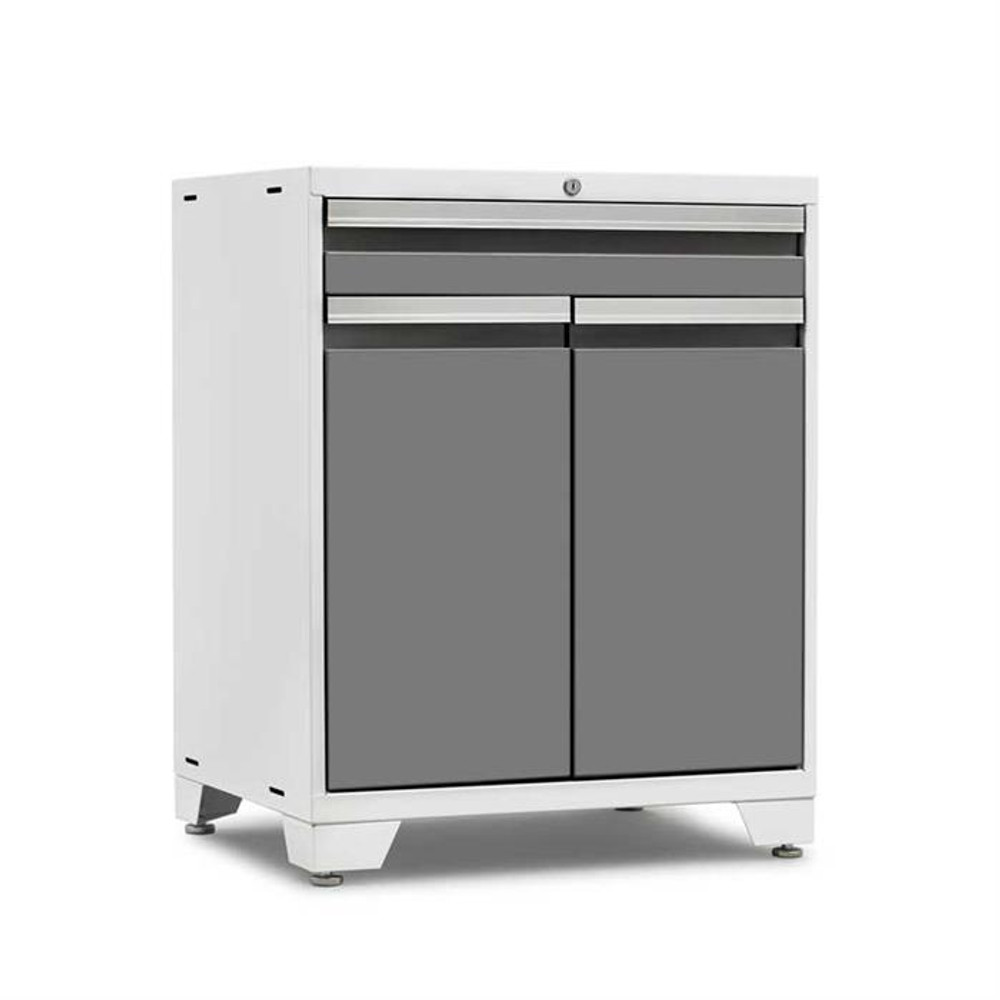 NewAge Pro Series 3.0 White w/Platinum Door Multi-Functional Cabinet