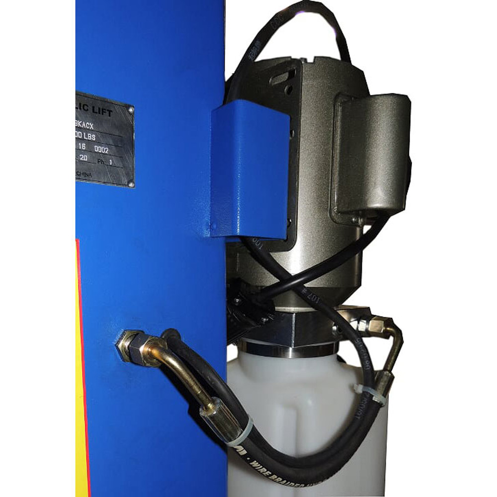 Tuxedo TP9KSCX 9,000 lb 2 Post Symmetric Clear Floor Car Lift