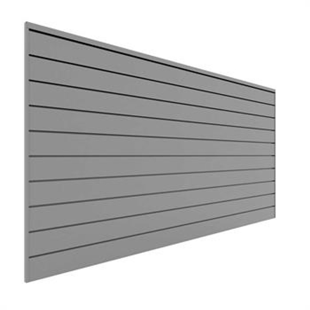 Proslat 8' x 4' PVC Wall Panels & Trims – Gray