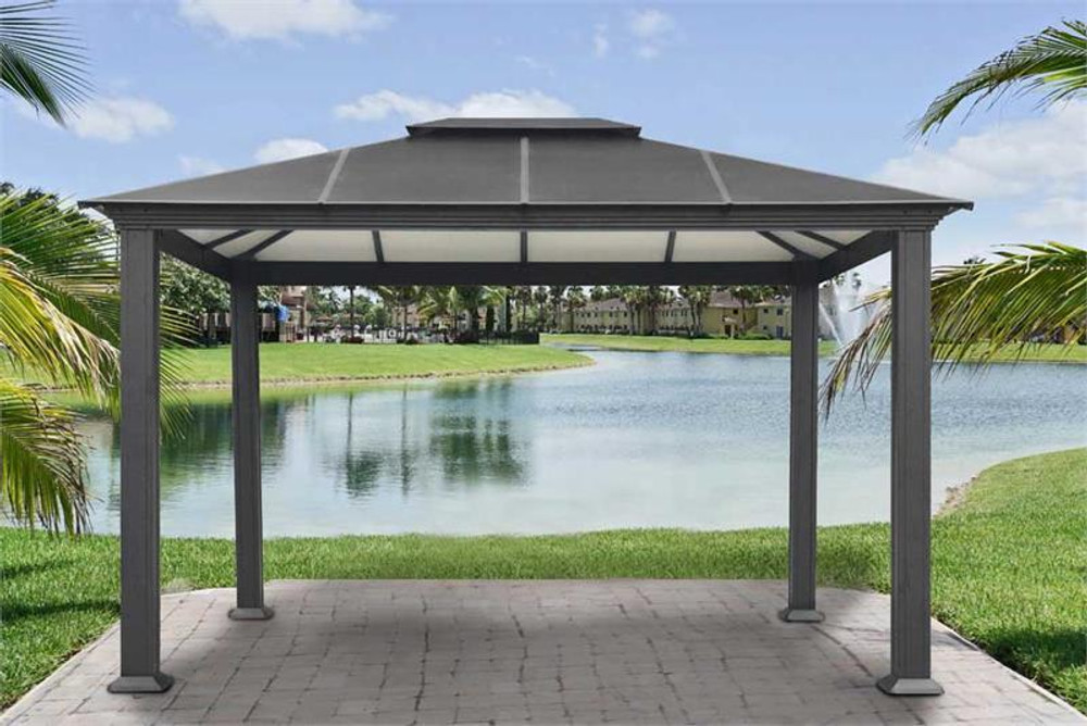 Paragon Outdoor Santa Monica 10x12 Hard Top Gazebo Paragon Outdoor Santa Monica 10x12 Hard Top Gazebo