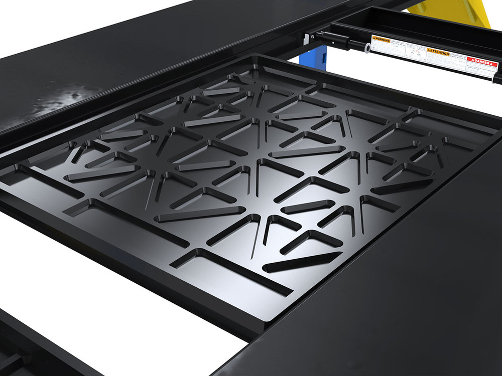 Dannmar D4-9X Package 9,000-lbs. ALI Certified Capacity Four-Post Lift Package