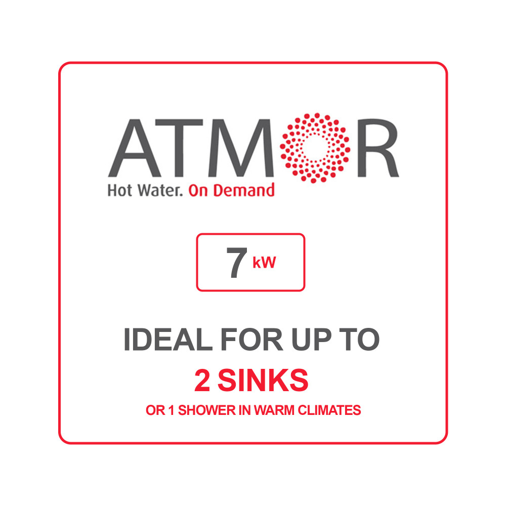 Atmor 7000Watts/240V 1.6 GPM Electric Tankless Water Heater Atmor 7000Watts/240V 1.6 GPM Electric Tankless Water Heater