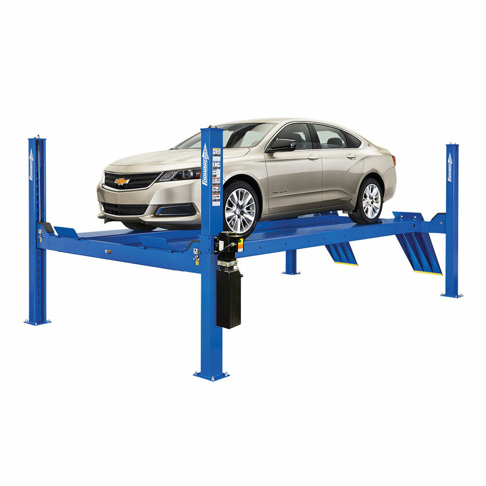 Forward Lift CR14-EL 14,000 LB. ALI Certified Four-Post Lift - 215” Max Wheelbase