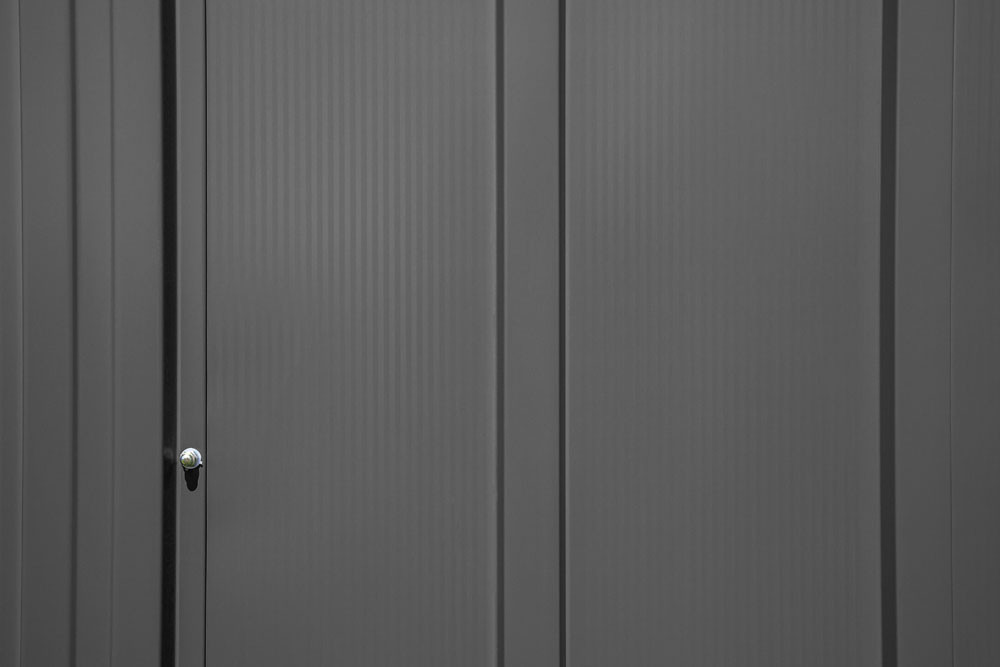 Arrow Classic Steel Storage Shed 10x12 - Charcoal