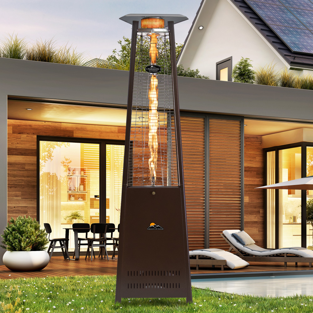 Paragon Outdoor Vesta Flame Tower Heater, 92.5”, 42,000 BTU - Hammered Bronze Paragon Outdoor Vesta Flame Tower Heater, 92.5”, 42,000 BTU - Hammered Bronze