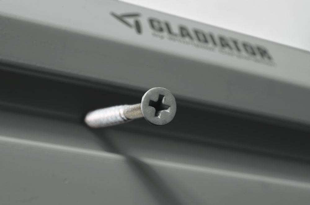 Gladiator 32-Pack Color Matched Screws - Smoke Gladiator 32-Pack Color Matched Screws - Smoke