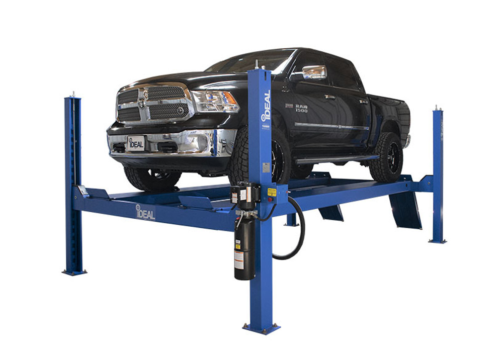 iDeal FP14KC-X 14,000 lb Closed Front, Cable Driven 4 Post Service Lift