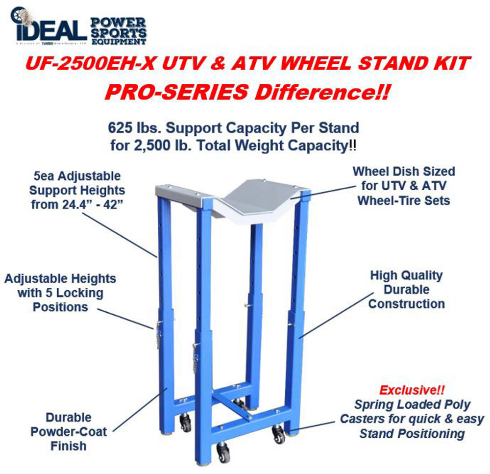 iDEAL UF-2500EH-X UTV & ATV Wheel Stand Kit