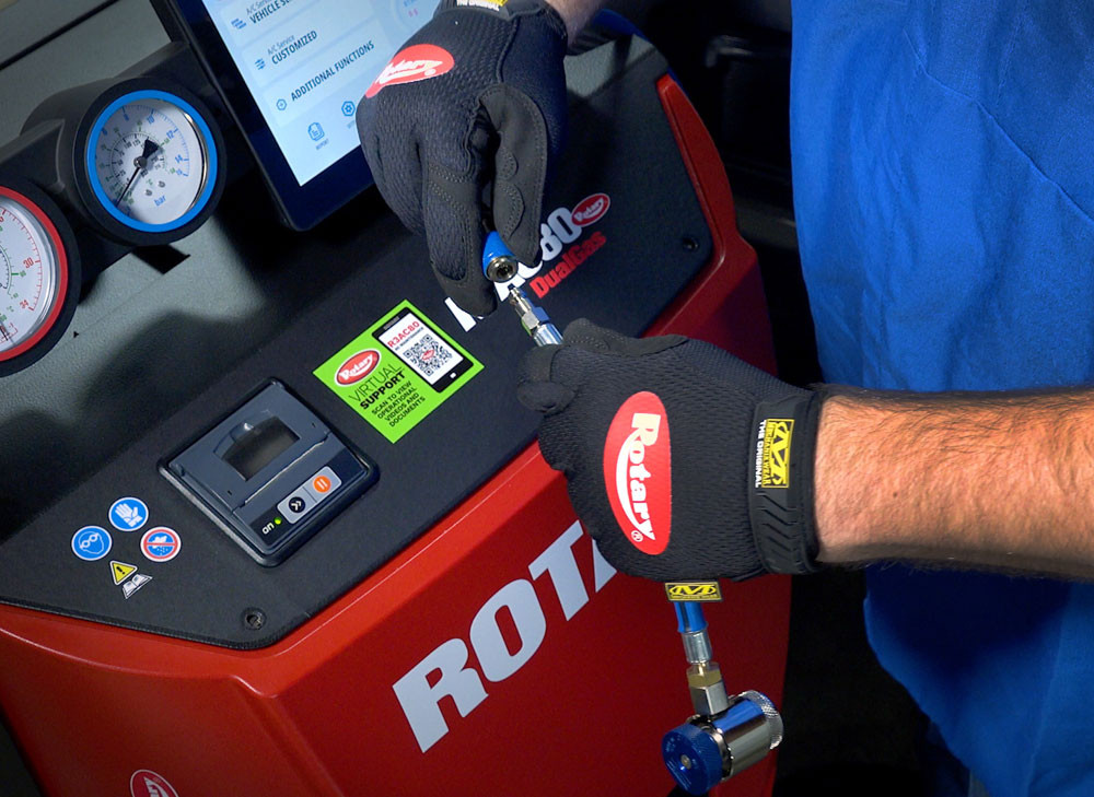 Rotary R3AC80-AYF Dual Gas Recharging Station