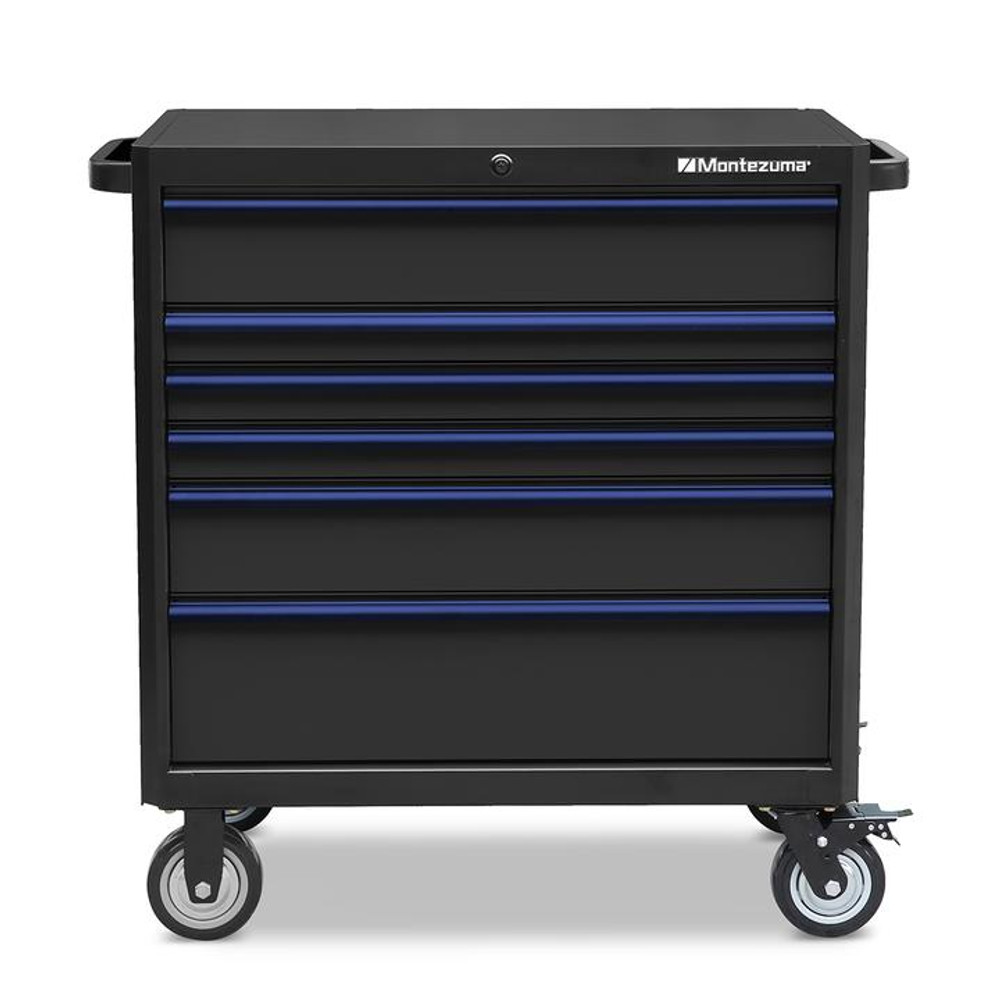 Montezuma 36" X 24" 6-Drawer Roller Cabinet Montezuma 36" X 24" 6-Drawer Roller Cabinet