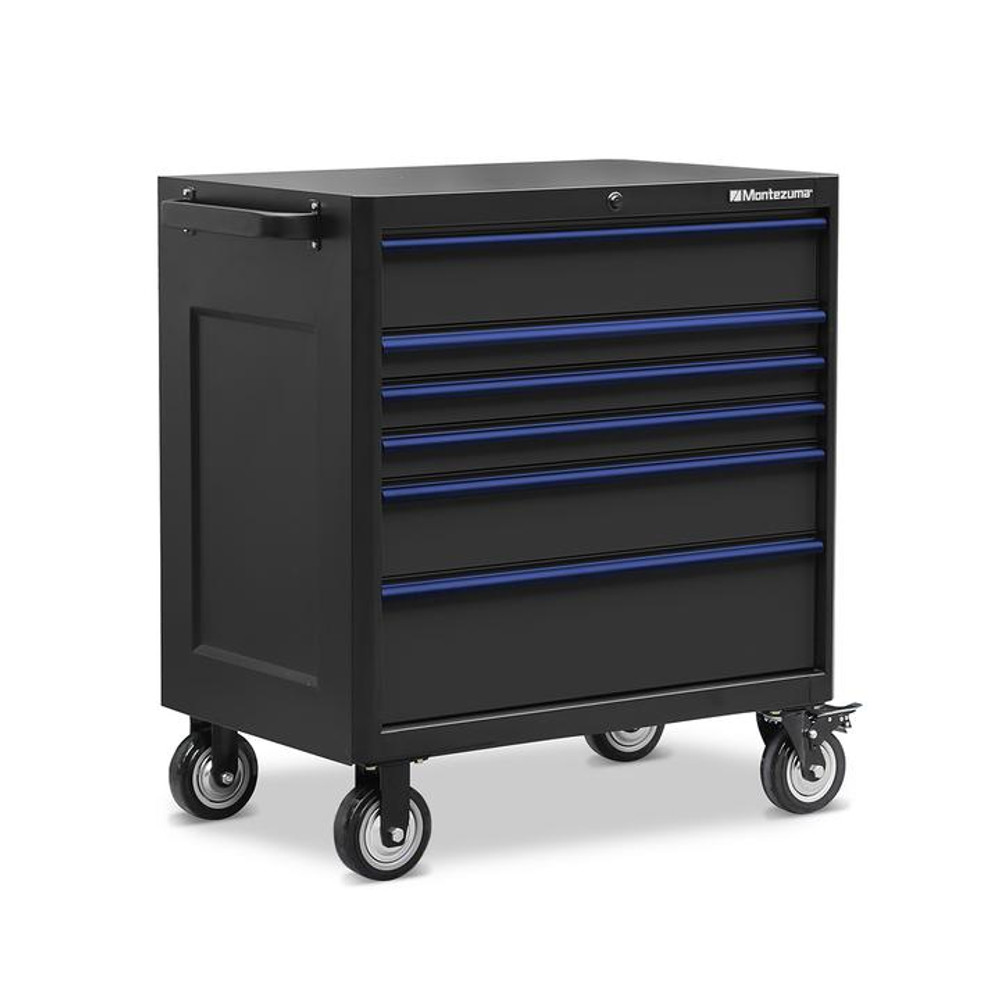 Montezuma 36" X 24" 6-Drawer Roller Cabinet Montezuma 36" X 24" 6-Drawer Roller Cabinet