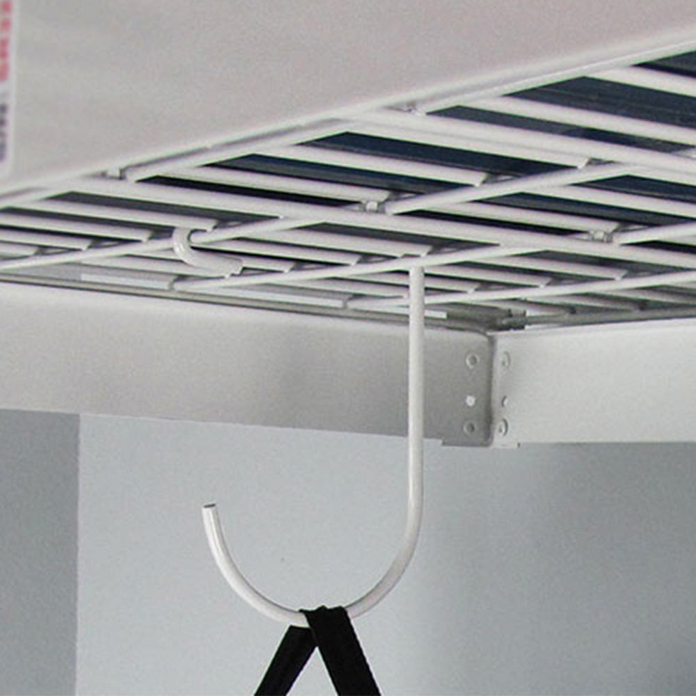 SafeRacks Slimline Deck Hooks (2-Pack) - White SafeRacks Slimline Deck Hooks (2-Pack) - White