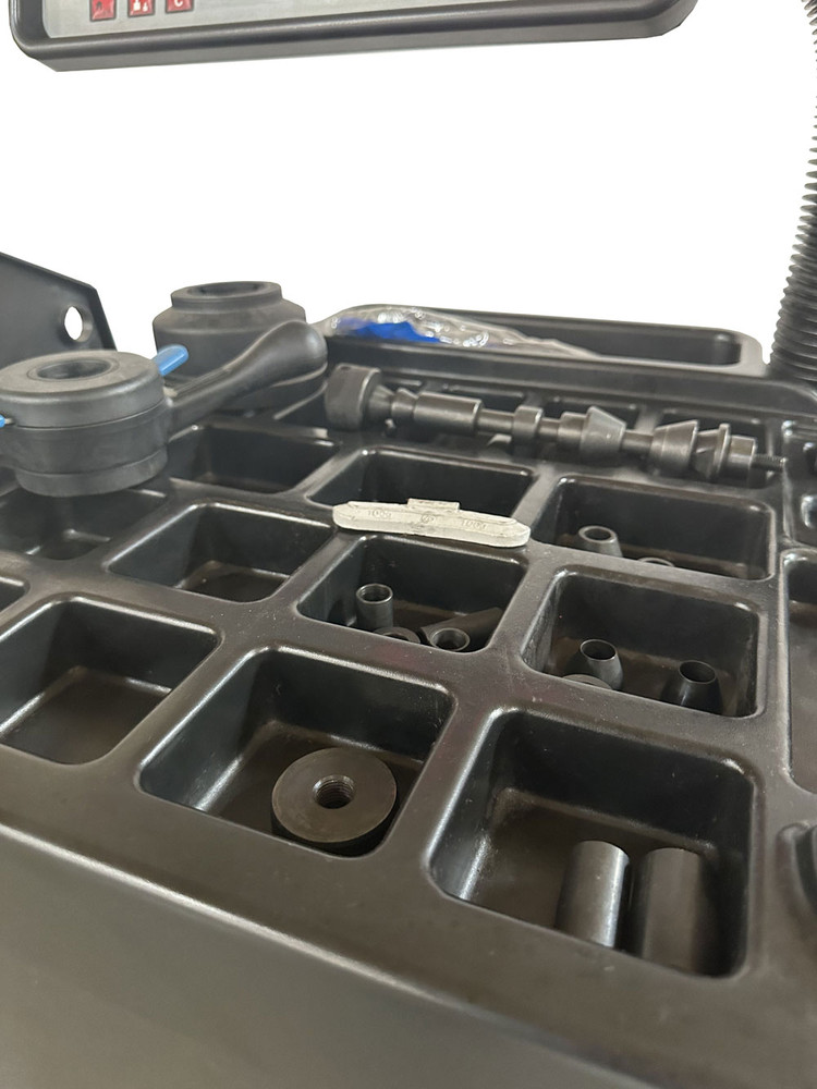 iDEAL WB-953-B-MCAB-K Motorcycle Wheel Balancer - Black Edition iDEAL WB-953-B-MCAB-K Motorcycle Wheel Balancer - Black Edition