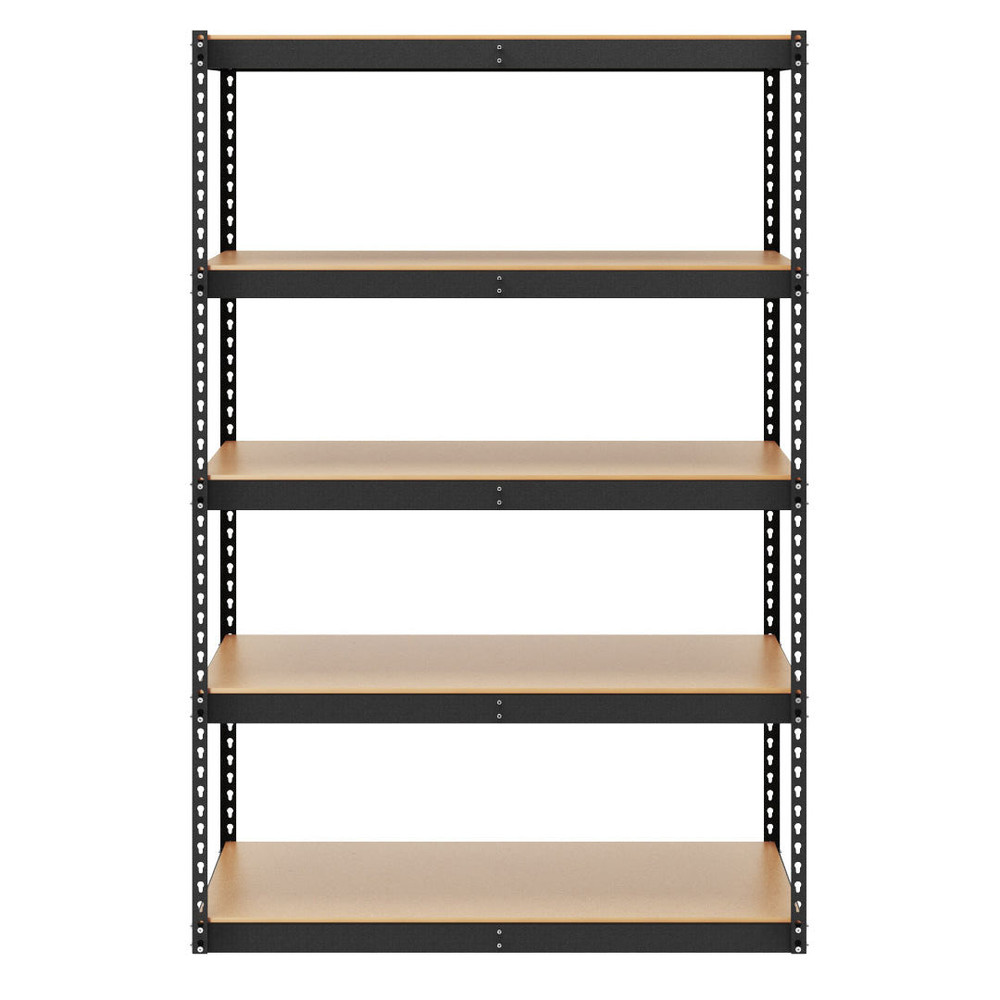 SafeRacks 18" x 48" x 72" Garage Shelving - Hammertone