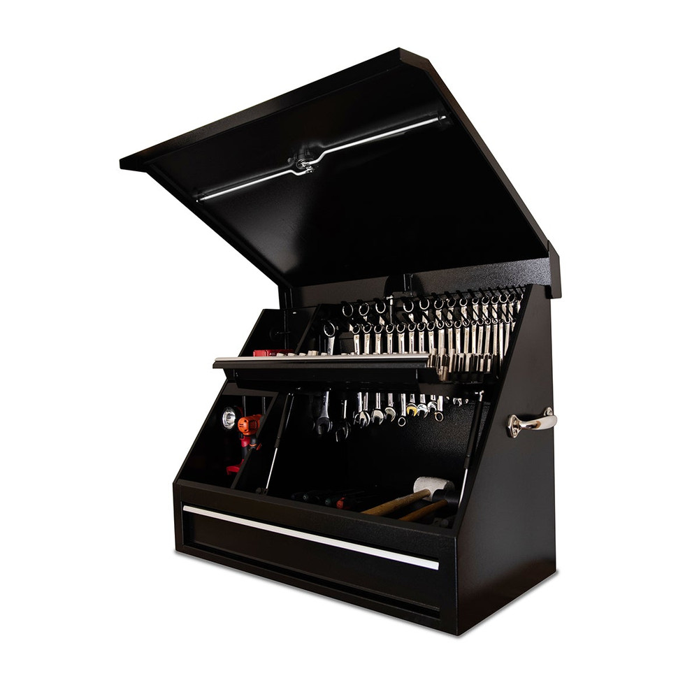 Montezuma 36" x 17" Portable Steel Shopbox - Black