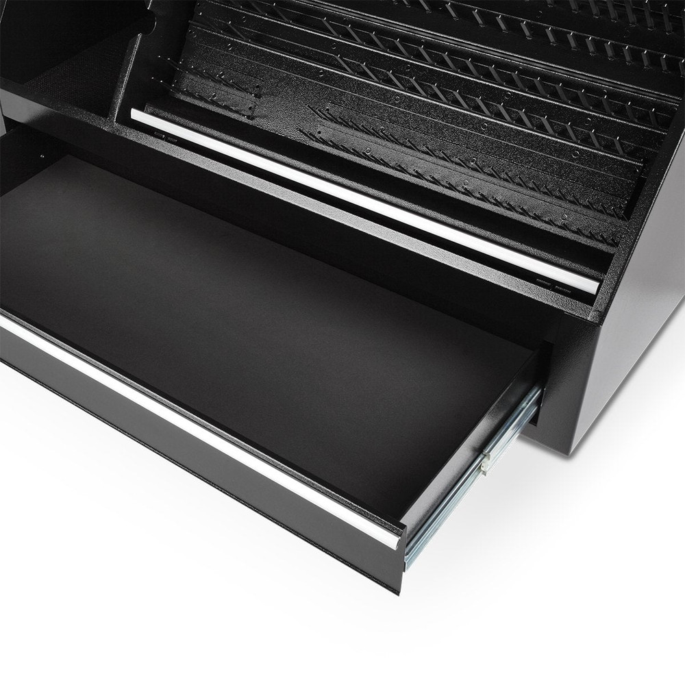 Montezuma 36" x 17" Portable Steel Shopbox - Black