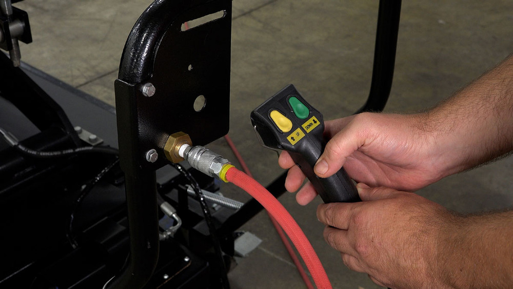 Rotary LT35A 3,500 lb capacity Air-Hydraulic Lifting Table