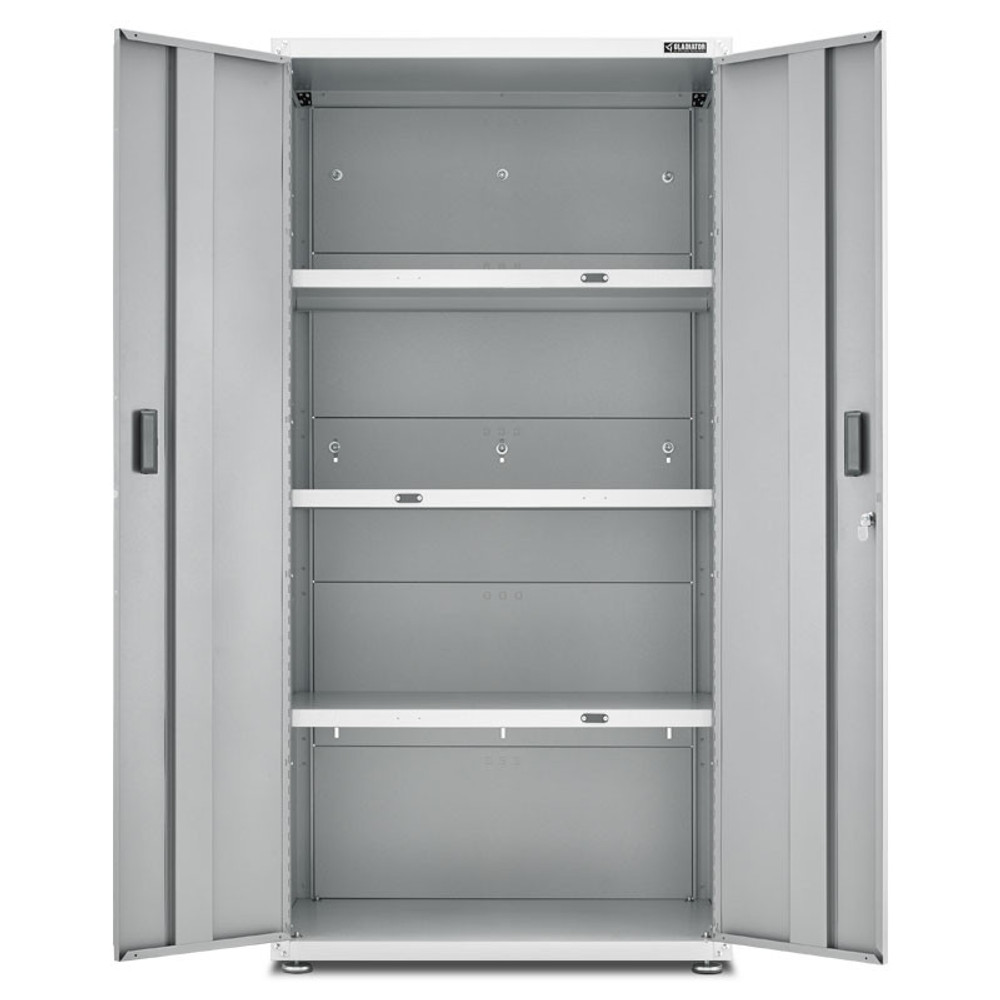 Gladiator Ready-to-Assemble White Series Jumbo GearBox (2-Pack) Gladiator Ready-to-Assemble White Series Jumbo GearBox (2-Pack)