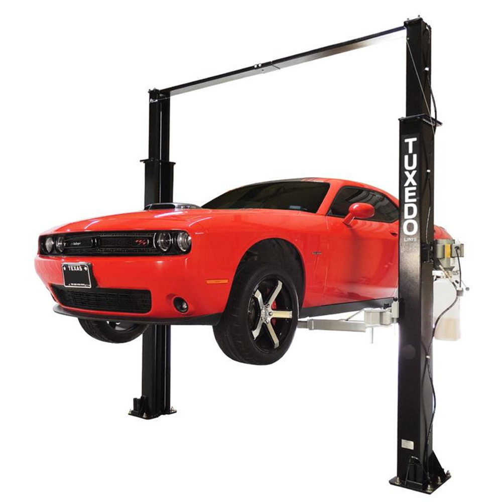 Garage Appeal GA9KAC-TUX 9,000 lb. 2-Post Asymmetric Clear Floor Car Lift